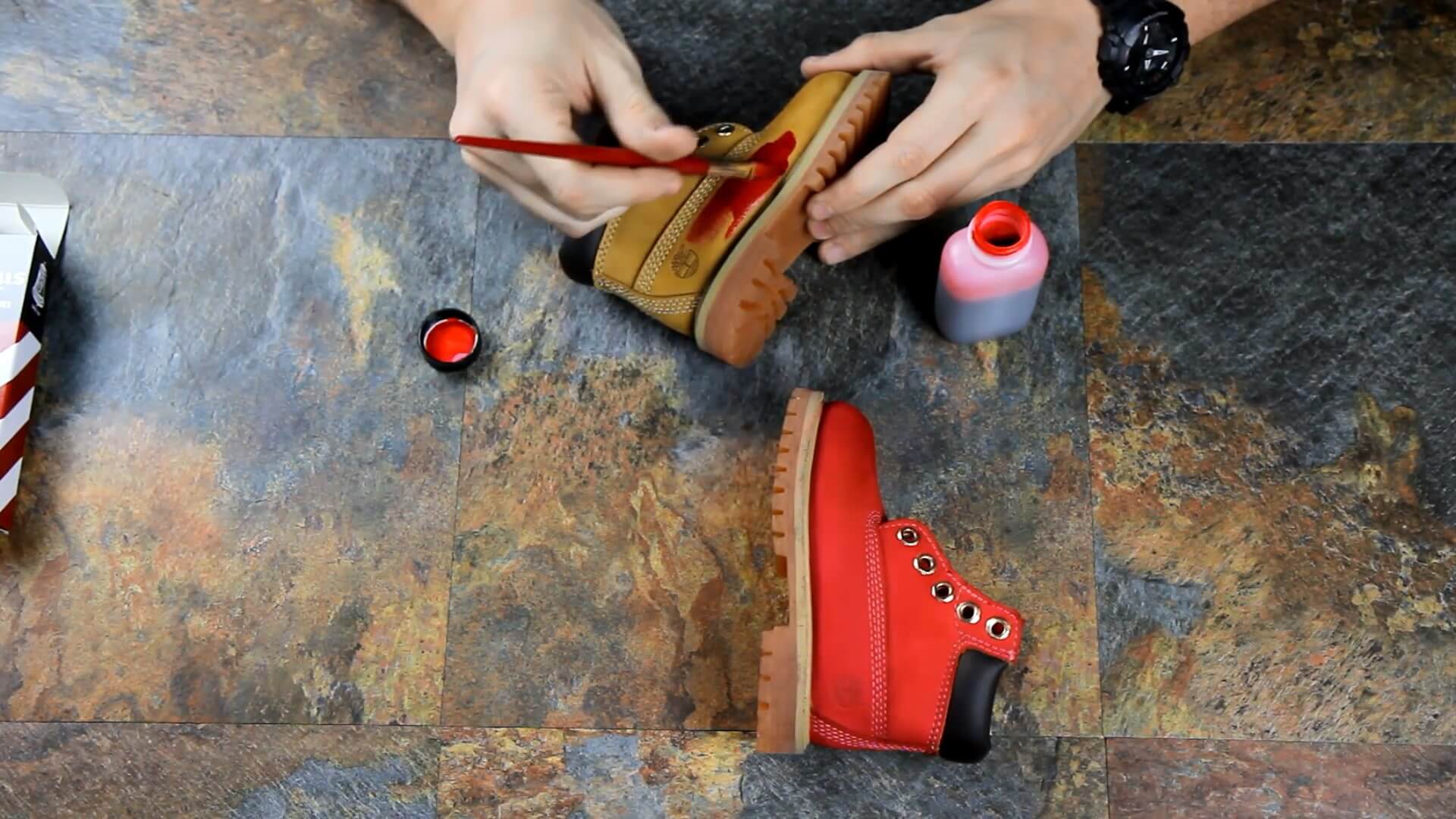 Hướng Dẫn Nhuộm Giày Da Lộn Với Angelus Suede Dye