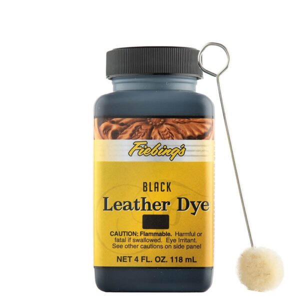 Thuốc nhuộm da Fiebing's Leather Dye 118ml (4Oz) - Black