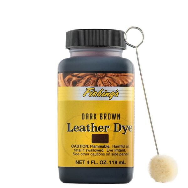 Thuốc nhuộm da Fiebing's Leather Dye 118ml (4Oz) - Dark Brown