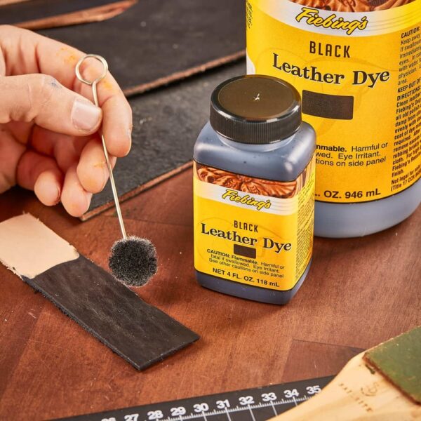 Thuốc Nhuộm Da Fiebing's Leather Dye 118ml (4Oz) Black