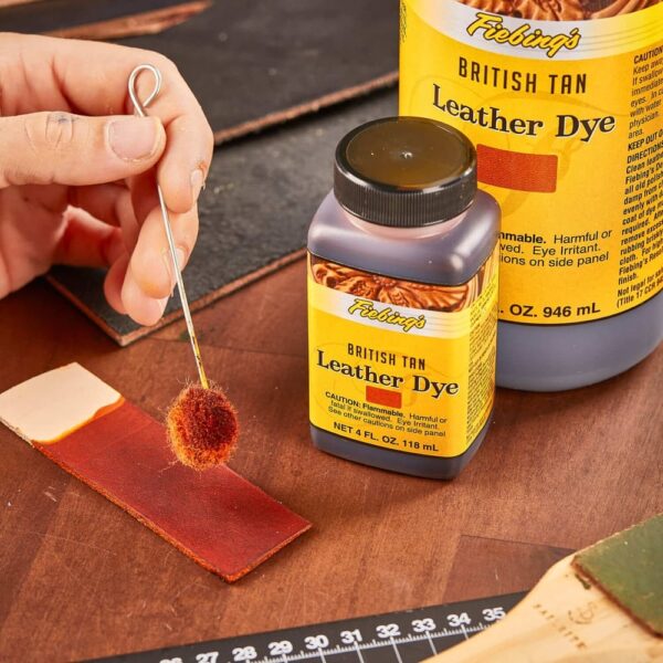 Thuốc Nhuộm Da Fiebing's Leather Dye 118ml (4Oz) Buckskin