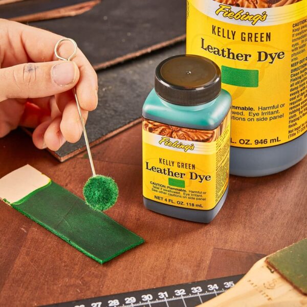 Thuốc Nhuộm Da Fiebing's Leather Dye 118ml (4Oz) Kelly Green