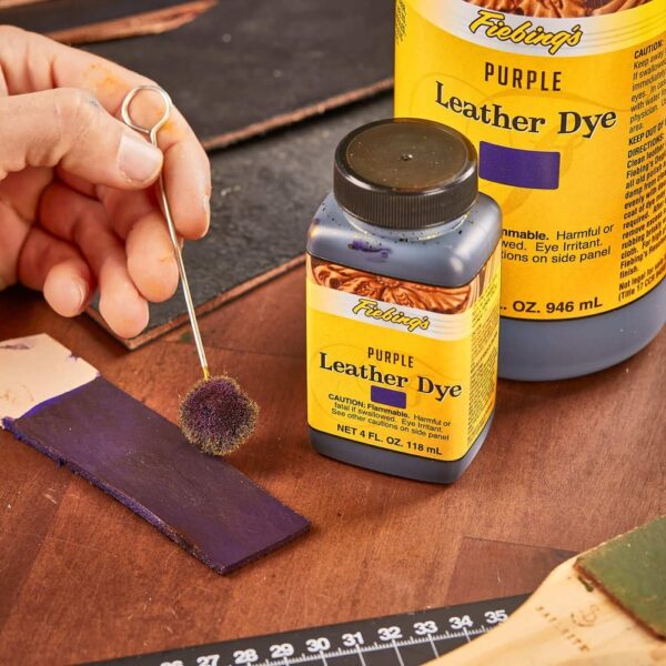 Thuốc Nhuộm Da Fiebing's Leather Dye 118ml (4Oz) Purple