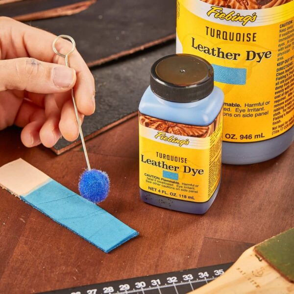 Thuốc Nhuộm Da Fiebing's Leather Dye 118ml (4Oz) Turquoise