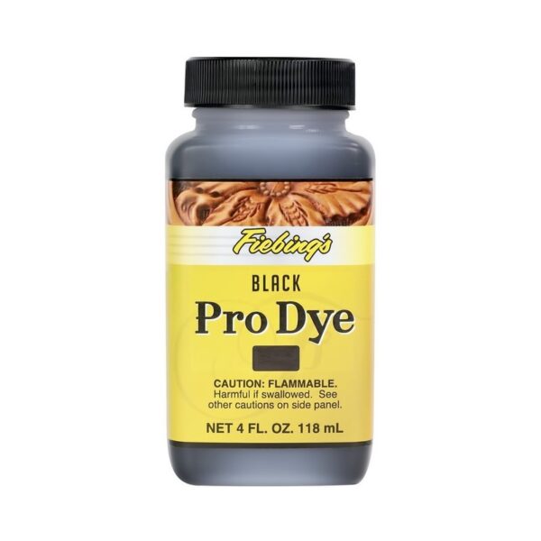 Fiebing's Pro Dye 118ml (4Oz) Black