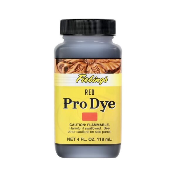 Fiebing's Pro Dye 118ml (4Oz) Red