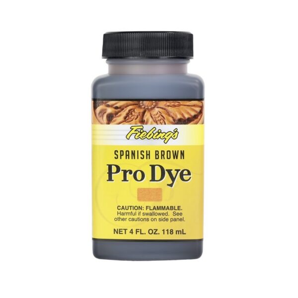 Fiebing's Pro Dye 118ml (4Oz) Spanish Brown