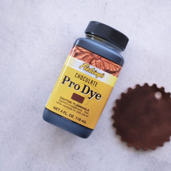 Thuốc Nhuộm Da Fiebing's Pro Dye 118ml (4Oz) Chocolate