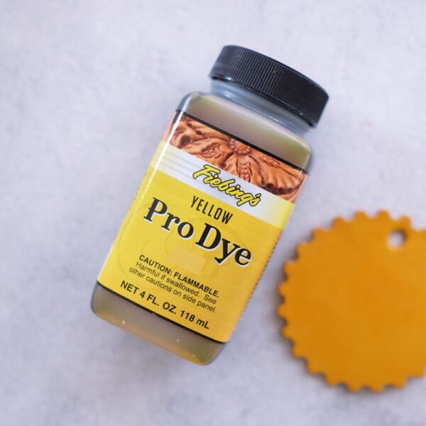 Thuốc Nhuộm Da Fiebing's Pro Dye 118ml (4Oz) Yellow